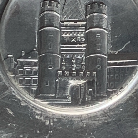 Hand Hammered Vintage Switzerland Aluminum Plate - Picture 5 of 8